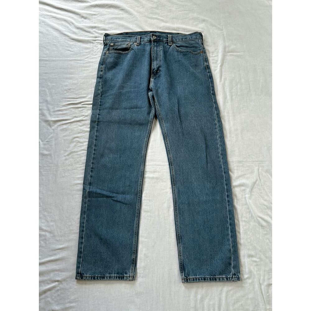 Men's Levi Strauss & CO 505 Jeans, W38 L34, Straight Leg, Work Jeans